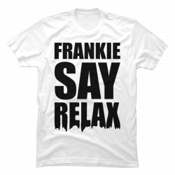 frankie says relax shirt vintage